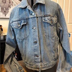 Harley Davidson Denim Blue Jacket XL